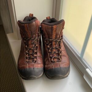 Patagonia Brown Leather Hiking Boots